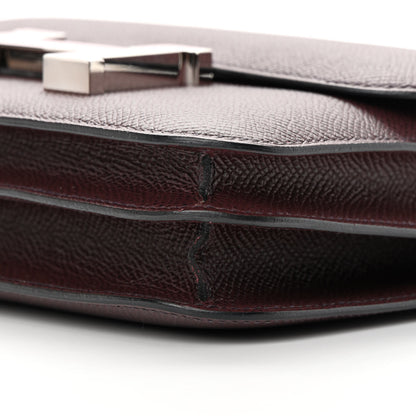 Hermes Epsom Enamel Constance 18 Rouge Sellier Framboise 10 of 14