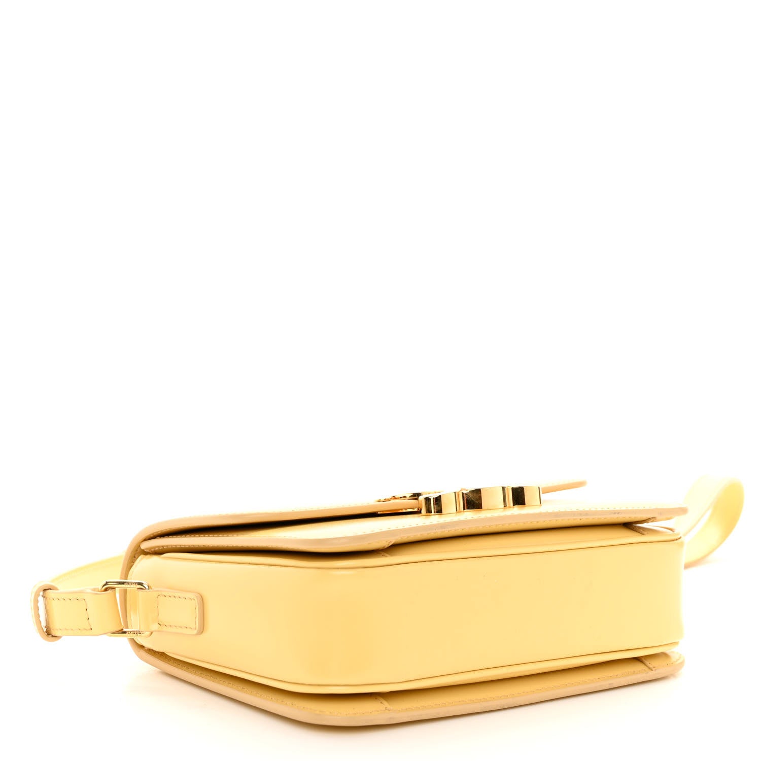 Celine Shiny Calfskin Teen Triomphe Pollen 4 of 9