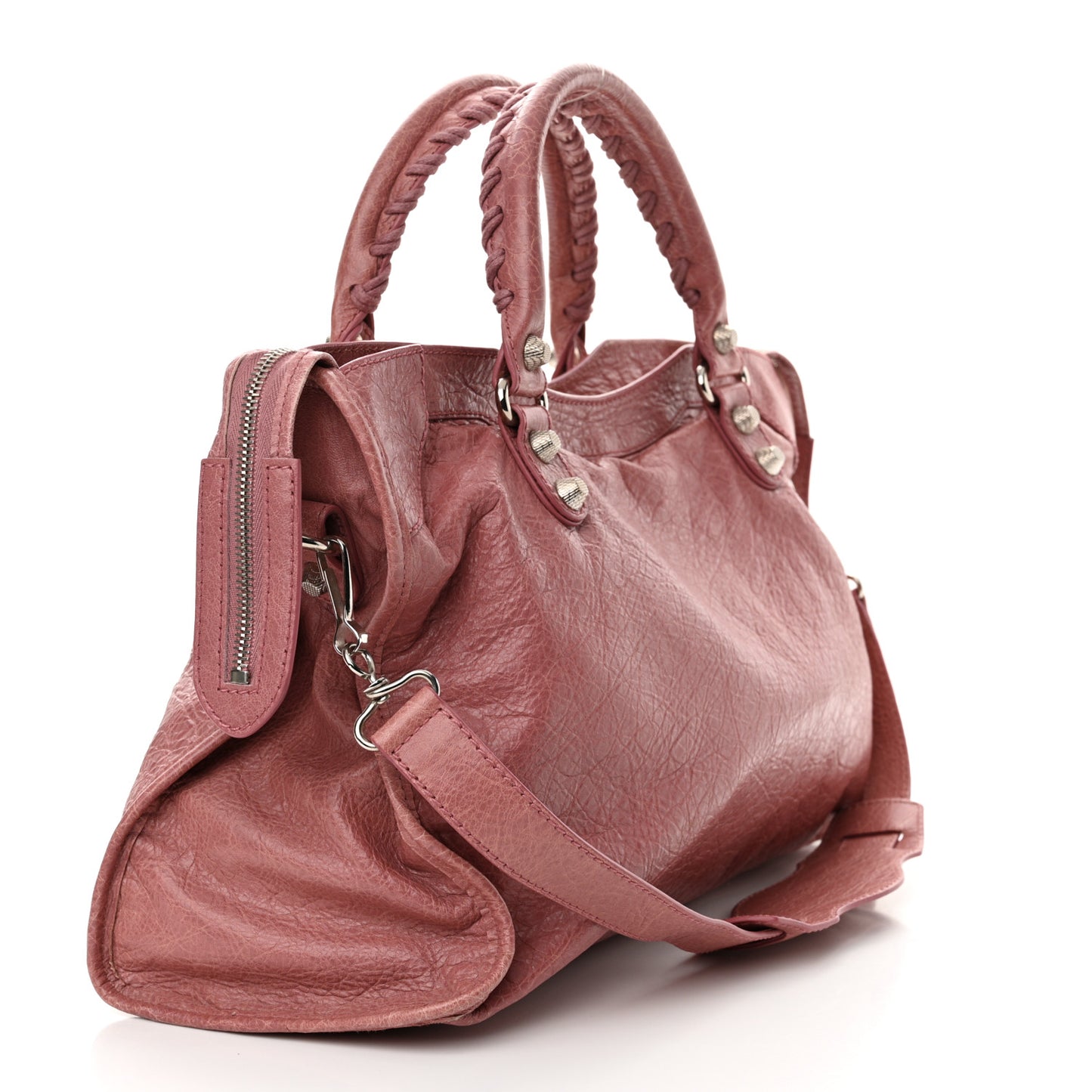Agneau Giant 12 Silver Hardware City Rose Bruyere
