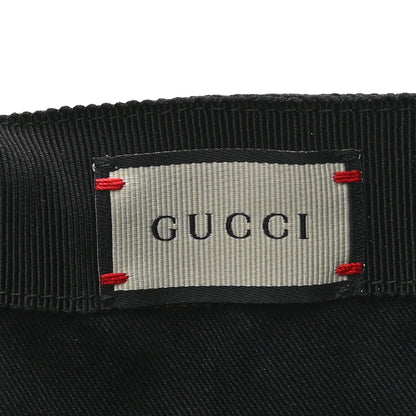 Gucci Monogram Web Baseball Hat XL Black 8 of 11