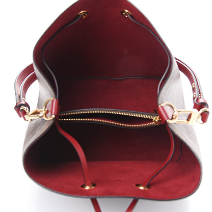 Louis Vuitton Damier Ebene Neonoe MM Cherry Berry 4 of 7