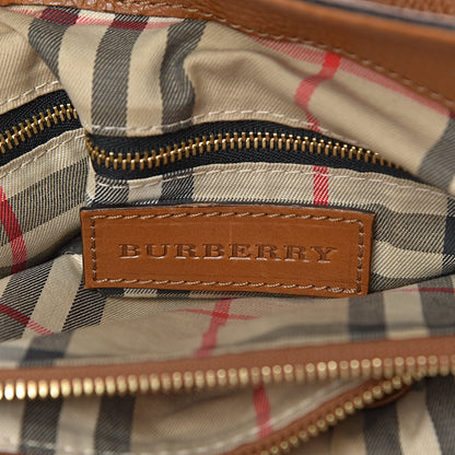 Burberry Grainy Calfskin Medium Golderton Tote Brown 7 of 17