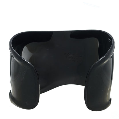 Tiffany Ruthenium Medium Elsa Peretti Left Wrist Bone Cuff Bracelet Black 2 of 3