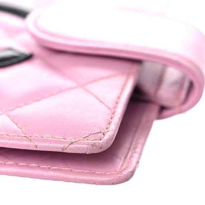 Chanel Calfskin Quilted Small Cambon Agenda Planner Pink 14 of 21