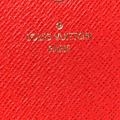 Louis Vuitton Monogram Sarah Wallet NM Coquelicot 5 of 6