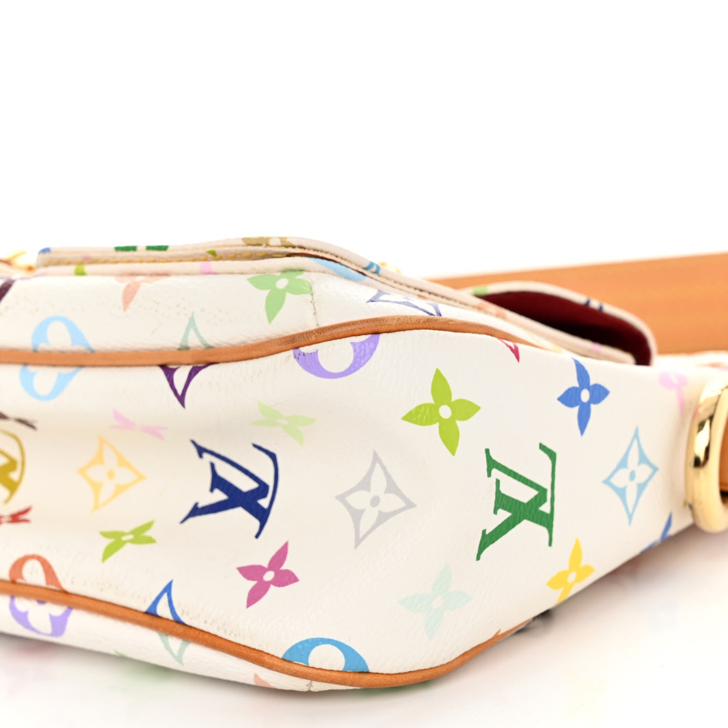 Louis Vuitton LOUIS VUITTON Monogram Multicolor Lodge PM White 9 of 11
