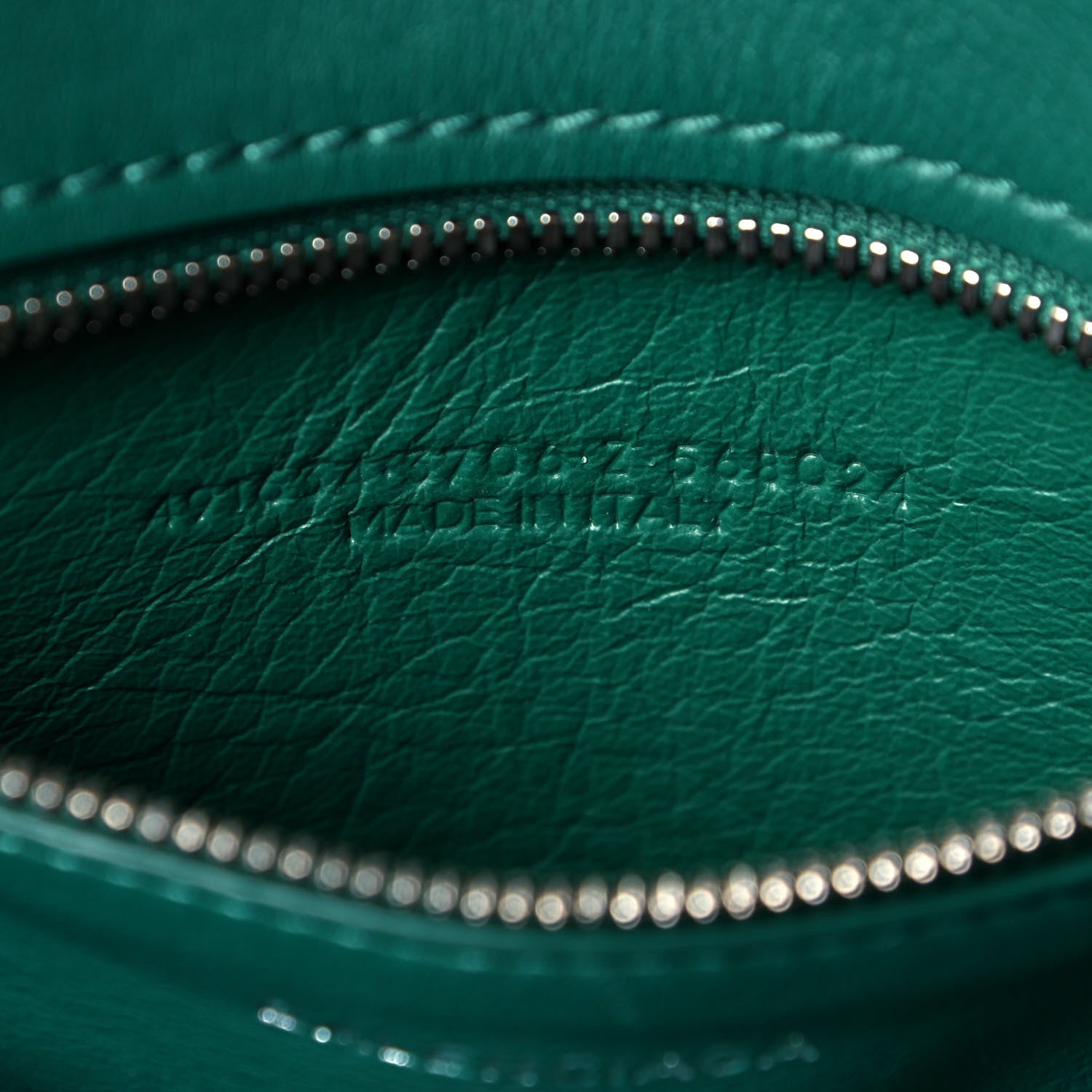 Balenciaga Calfskin Large Laundry Cabas Tote Green 7 of 16