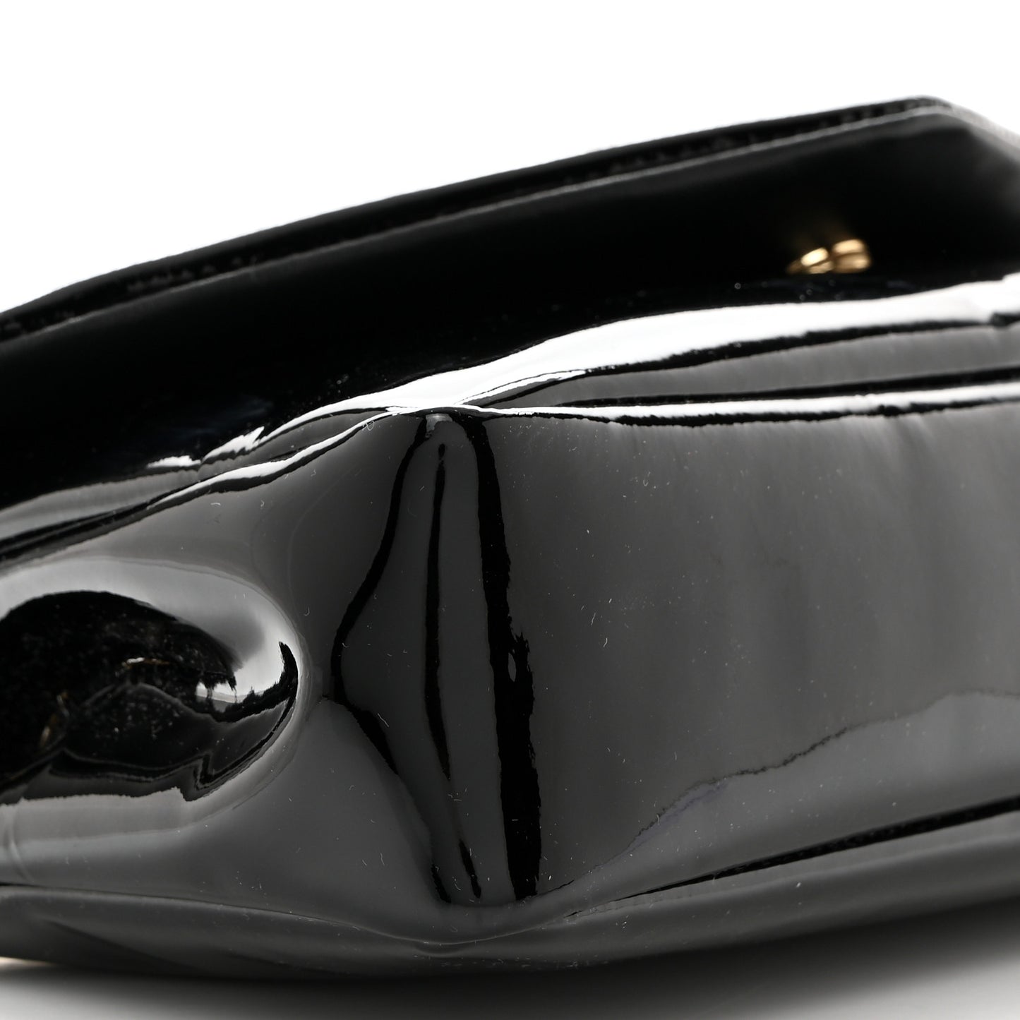 Patent Calfskin Calypso Black