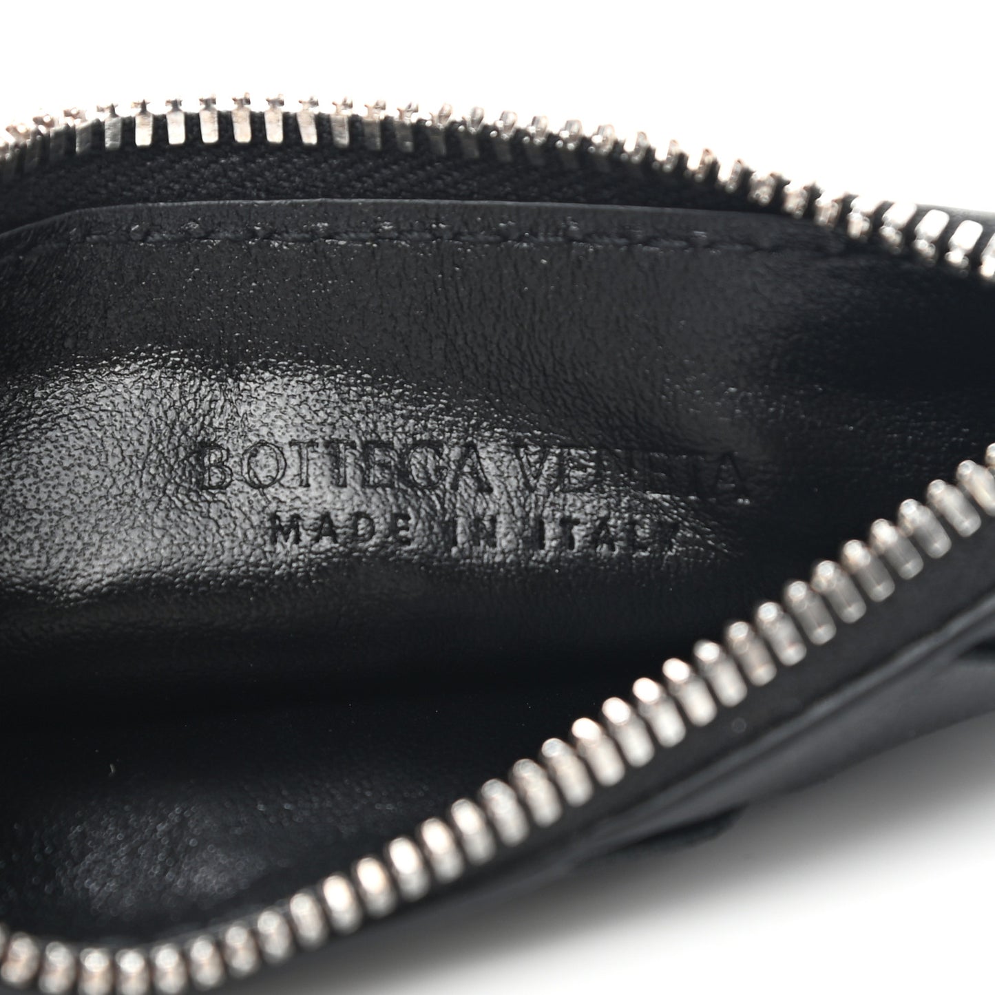 Nappa Intrecciato Key Case Black
