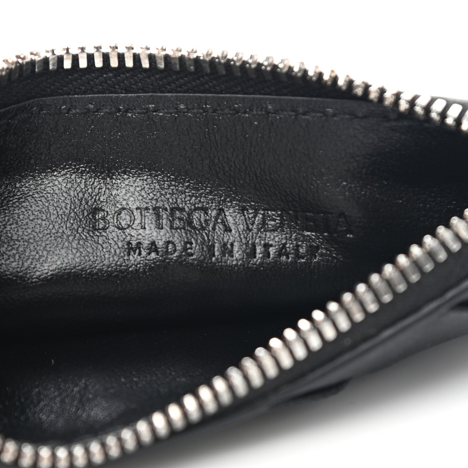 Bottega Veneta Nappa Intrecciato Key Case Black 6 of 8