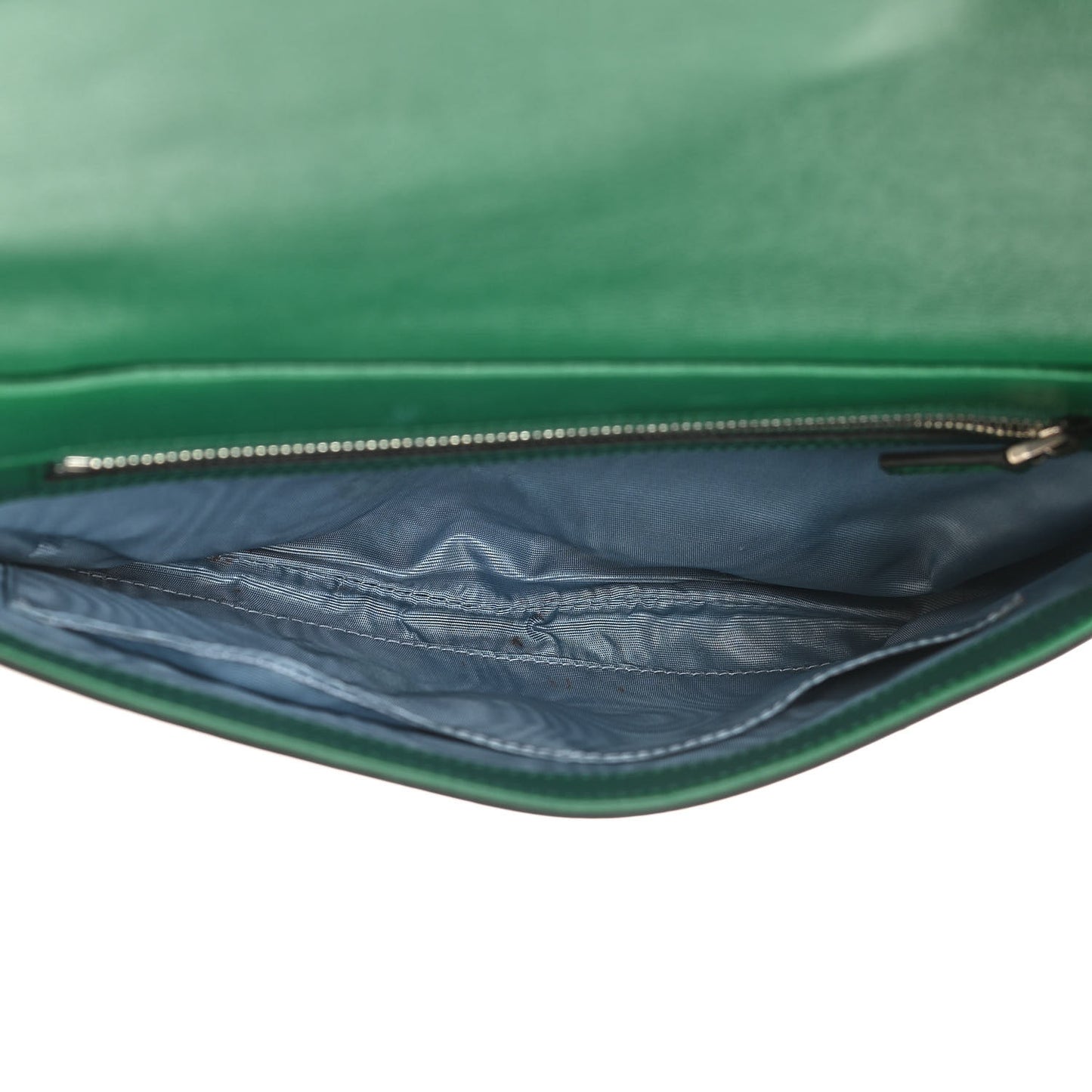 Calfskin Diagonal GG Medium Thiara Double Envelope Shoulder Bag Emerald Green Black