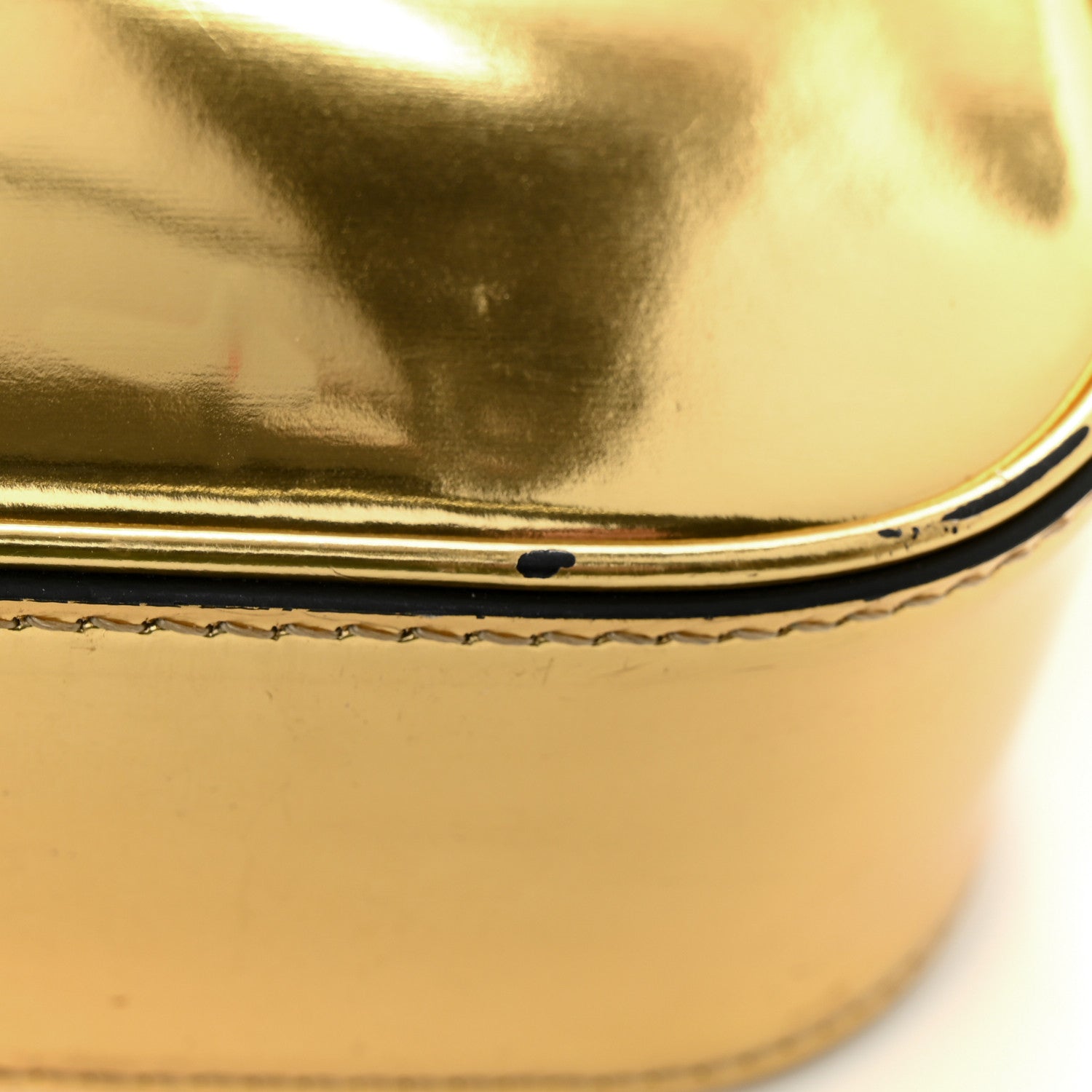Versace Metallic Calfskin Mini La Medusa Bag Gold 14 of 17