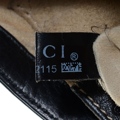 Gucci Pebbled Calfskin Small 1973 Chain Shoulder Bag Black 9 of 9