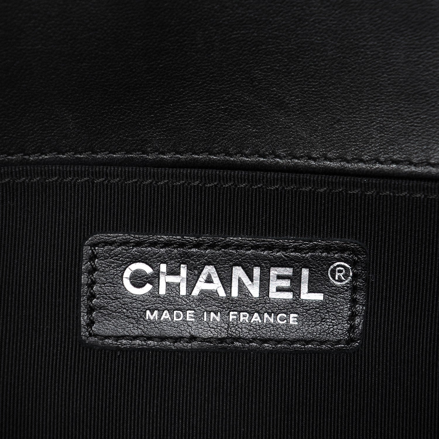 Chanel Calfskin Pleated Medium Boy Flap Black 6 of 8