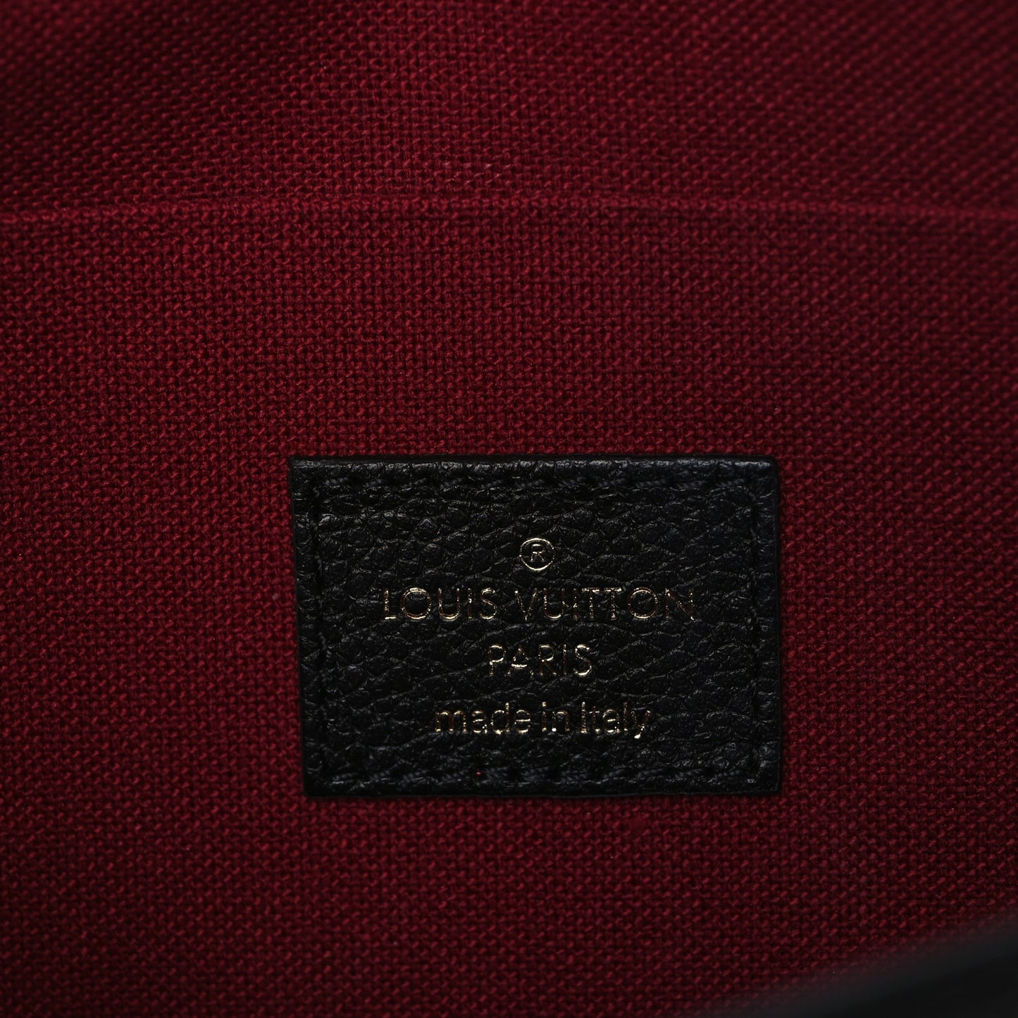 Empreinte Monogram Giant Felicie Pochette Black Beige