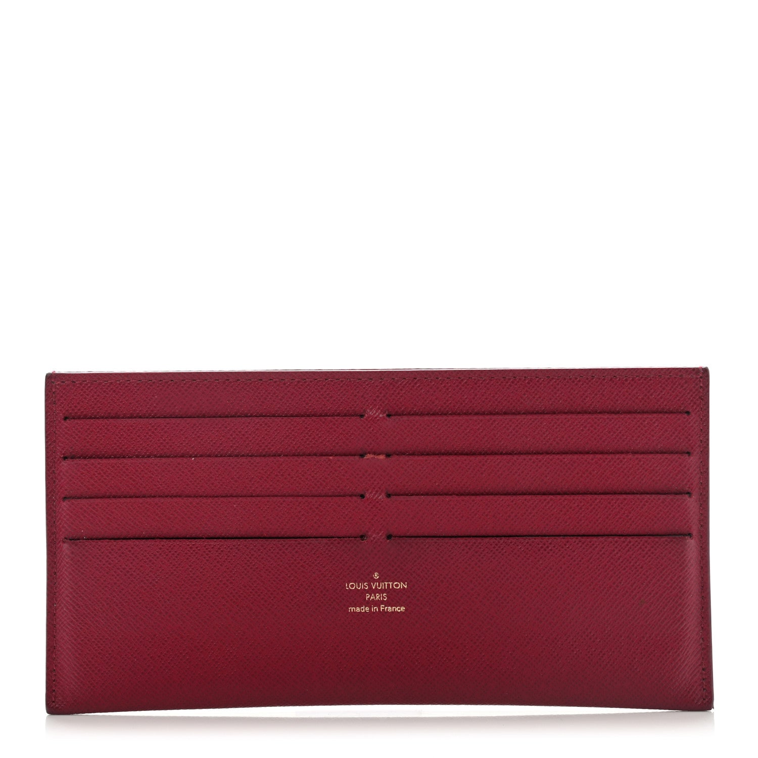 Louis Vuitton Calfskin Felicie Card Holder Insert Fuchsia 1 of 8