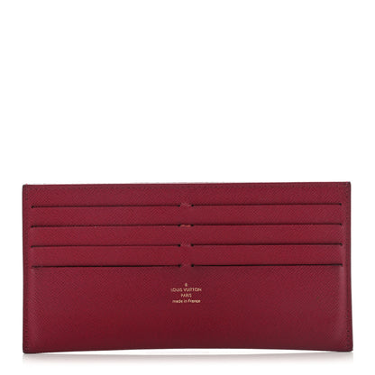 Louis Vuitton Calfskin Felicie Card Holder Insert Fuchsia 1 of 8