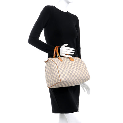 Louis Vuitton Damier Azur Speedy 30 2 of 8