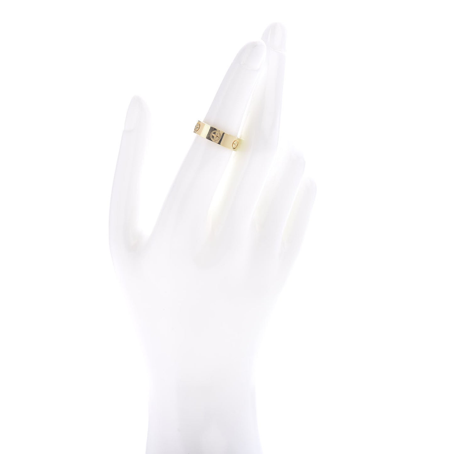 18K Yellow Gold 5.5mm LOVE Ring 52 6
