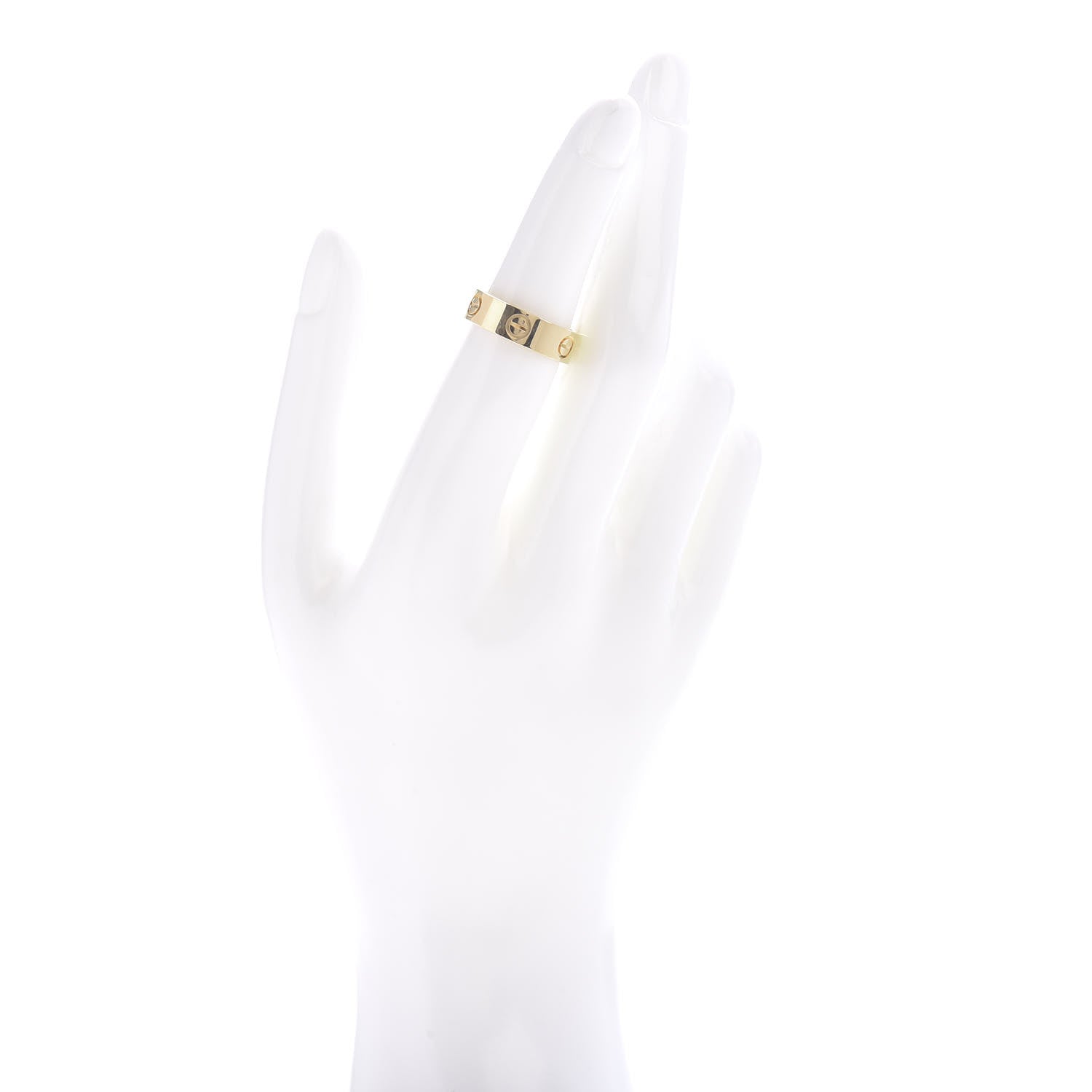 Cartier 18K Yellow Gold 5.5mm LOVE Ring 52 6 2 of 5