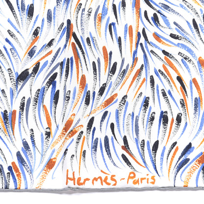 Hermes Silk Le Reve De Gloria Scarf 90 2 of 4