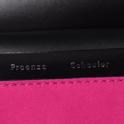 Proenza Schouler Suede Curl Small Chain Clutch Peony 6 of 9