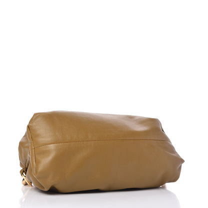 Bottega Veneta Calfskin The Pouch Chain Moutarde 4 of 9