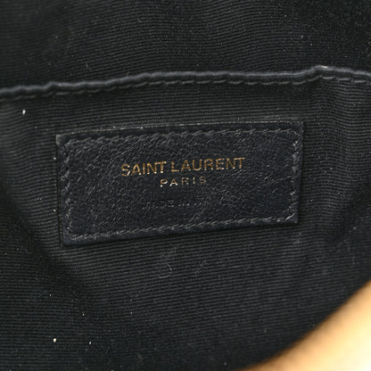Saint Laurent Calfskin Matelasse Monogram Lou Camera Bag Crema Soft 6 of 13