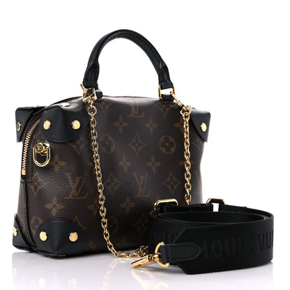 Louis Vuitton Monogram Petite Malle Souple Black 3 of 14