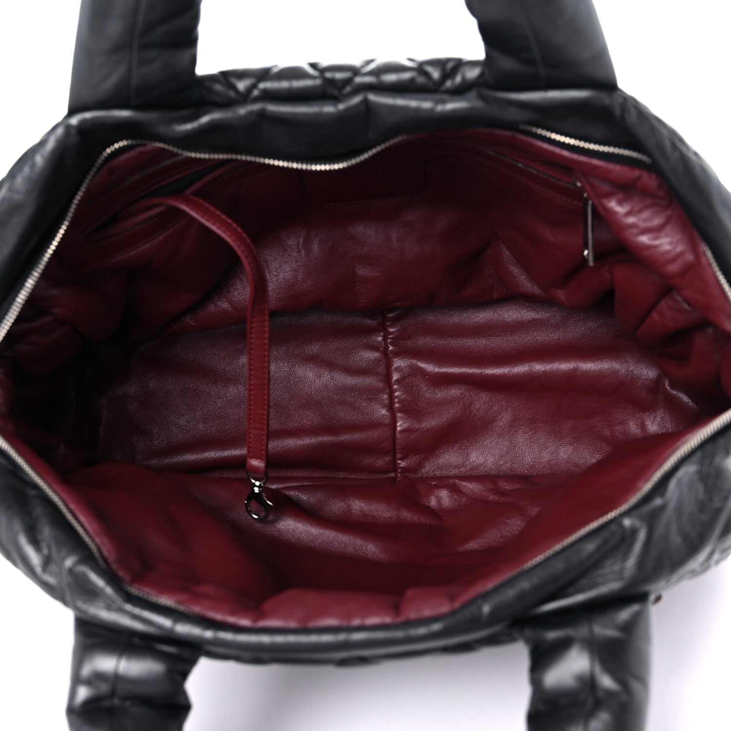 Chanel Lambskin Quilted Large Coco Cocoon Tote Black 5 of 17