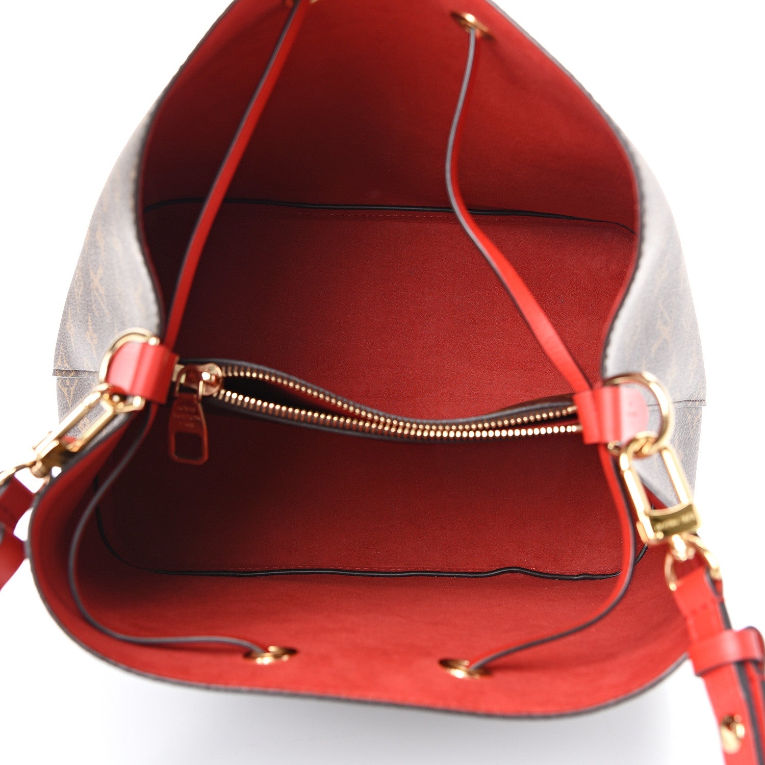 Louis Vuitton Monogram Neonoe MM Coquelicot 4 of 11