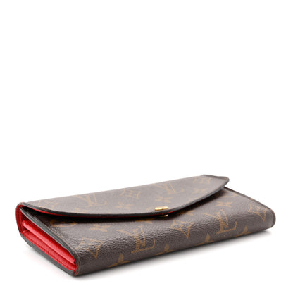 Louis Vuitton Monogram Sarah Wallet NM Coquelicot 4 of 8
