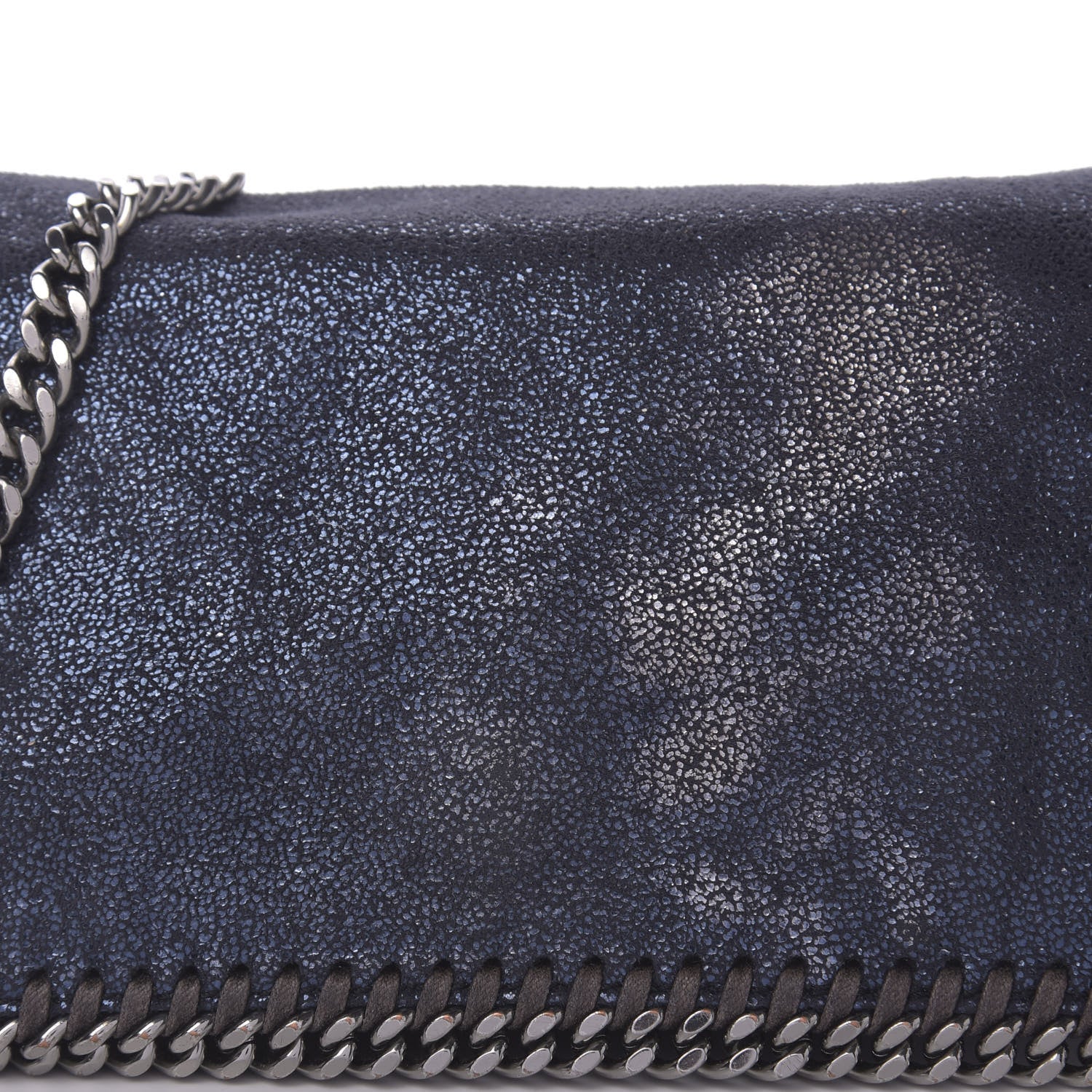Stella McCartney Shaggy Deer Falabella Crossbody Bag Navy 10 of 10
