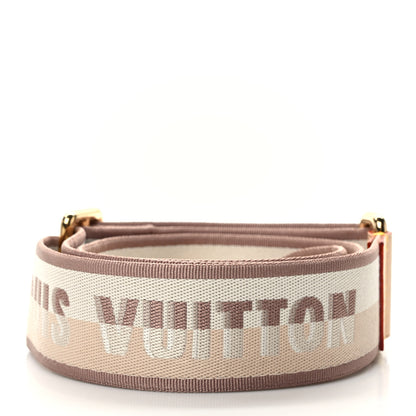 Louis Vuitton Jacquard Neverfull BB Shoulder Strap Beige Brown 2 of 3