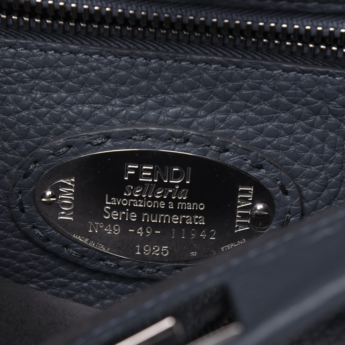Cuoio Romano Selleria Elaphe Lace Up Medium Peekaboo Iconic Satchel Tempesta