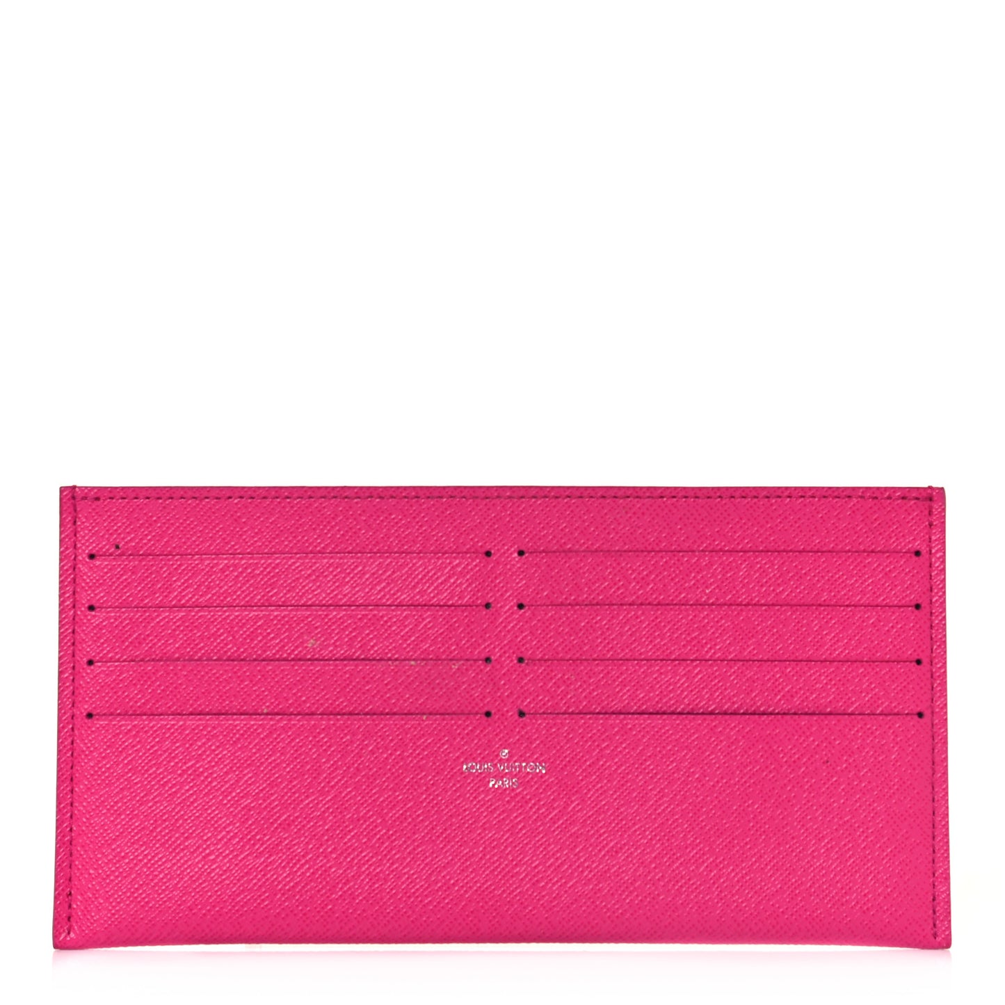 Calfskin Felicie Card Holder Insert Pink