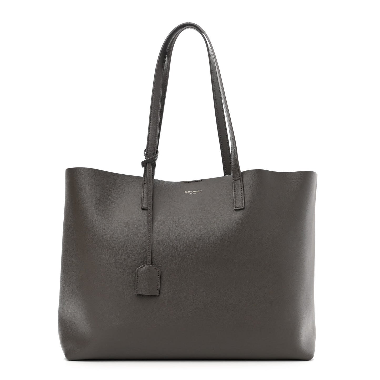 Calfskin Large Shopping Tote Fog