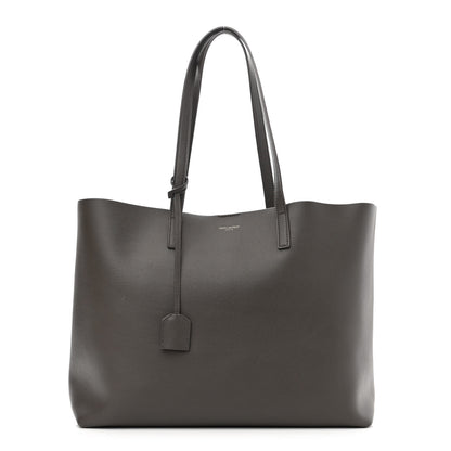 Saint Laurent Calfskin Large Shopping Tote Fog 1 of 15
