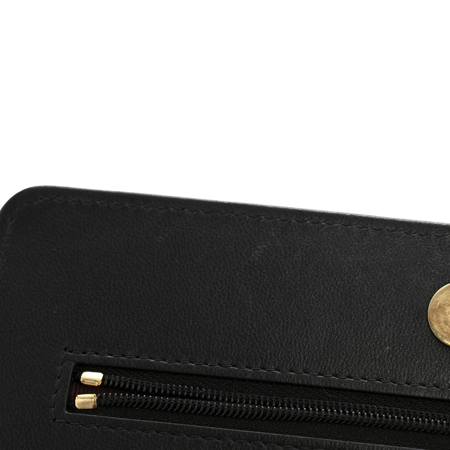 Chanel Lambskin Quilted Wallet On Chain WOC Black 13 of 15