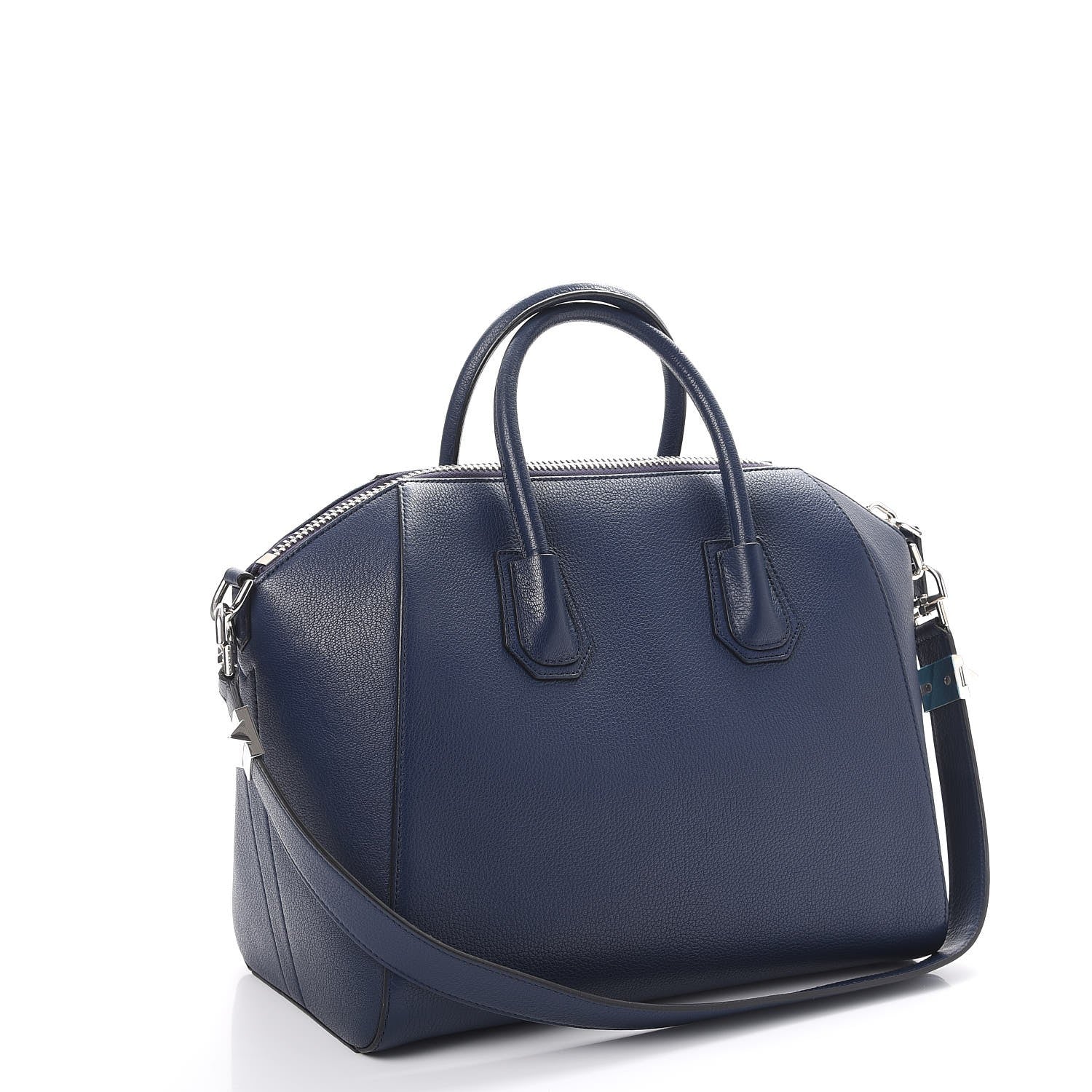 Givenchy Sugar Goatskin Medium Antigona Deep Blue 3 of 13
