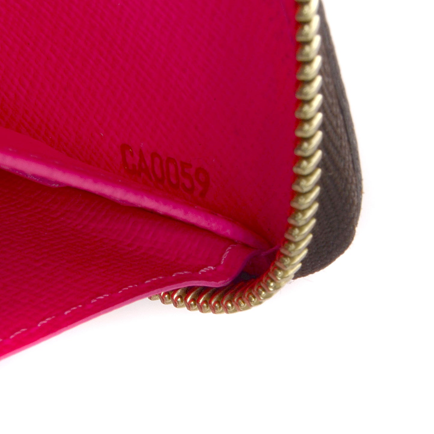 Monogram Graffiti Zippy Wallet Fuchsia