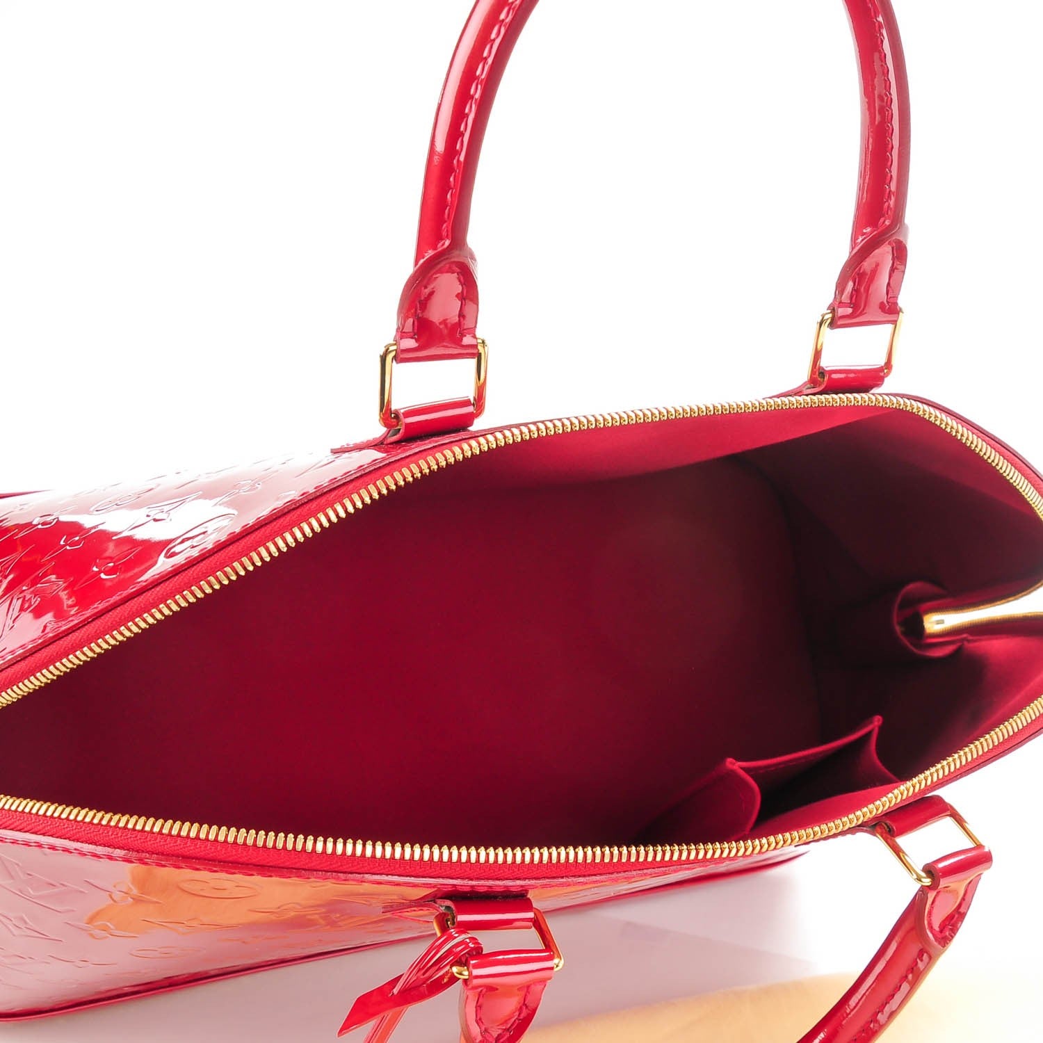Louis Vuitton Vernis Alma GM Pomme D'Amour 5 of 7