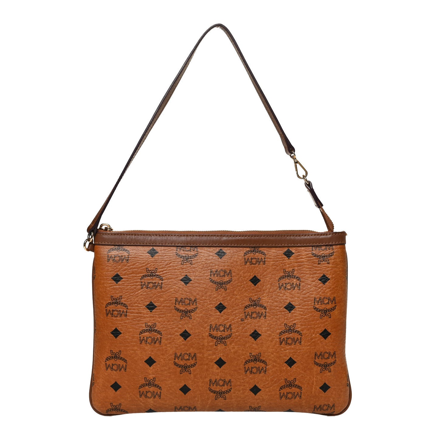 Visetos Liz Shopper Tote Pouch Cognac
