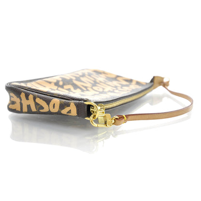 Louis Vuitton Monogram Graffiti Pochette Accessories Peach 6 of 10