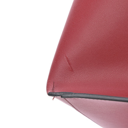 Givenchy Calfskin Medium GV Shopper Tote Dark Red 14 of 16