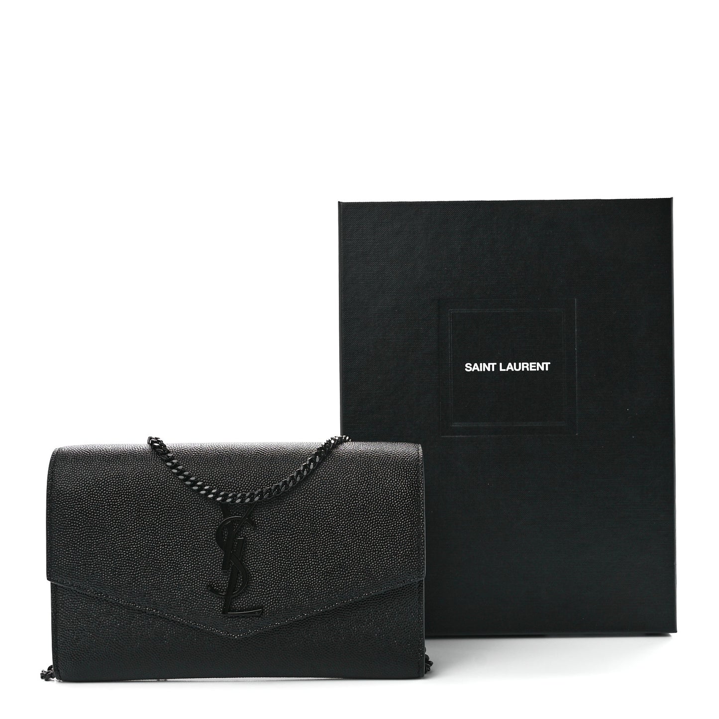 Grain De Poudre Uptown Chain Wallet Black