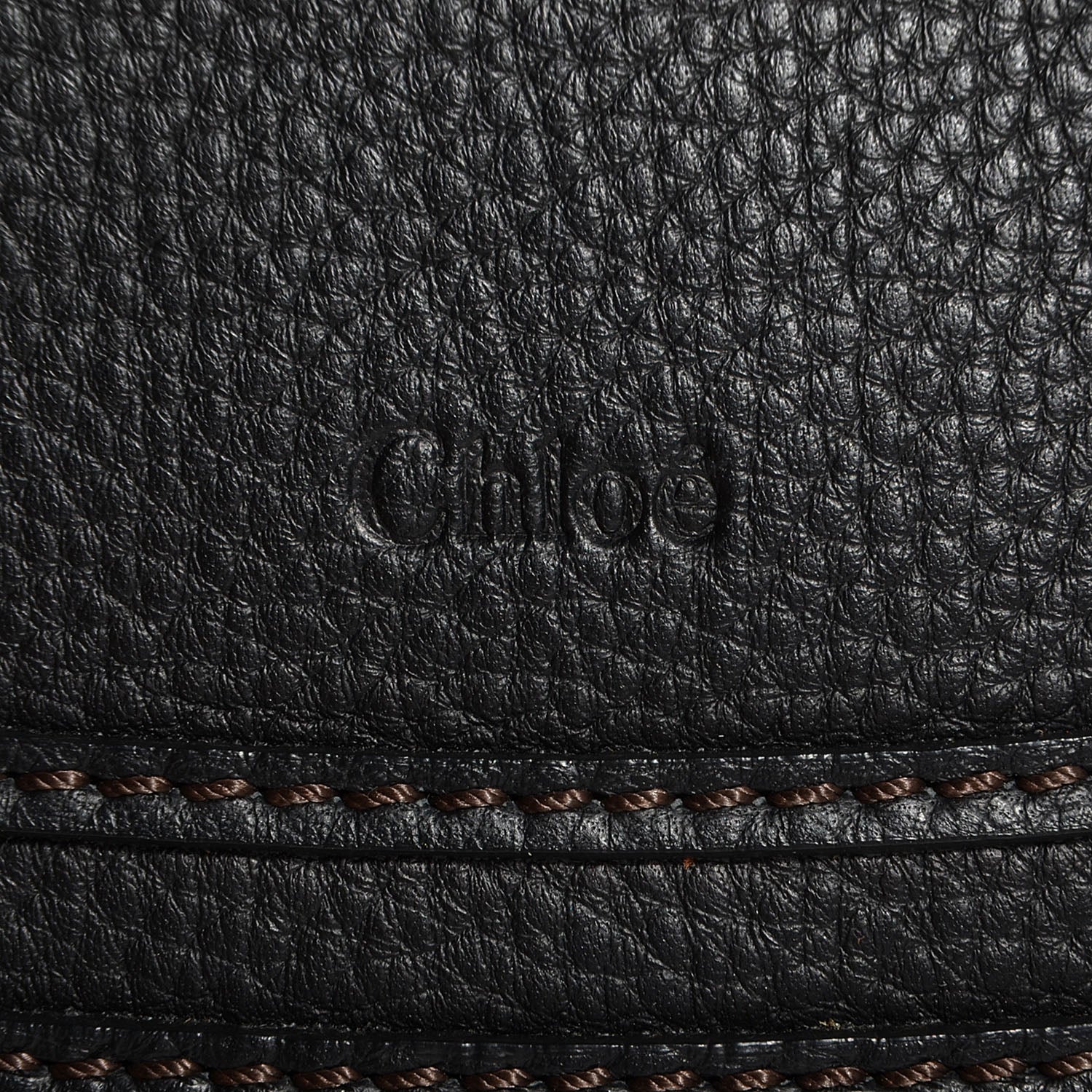 Chloe Calfskin Medium Marcie Top Handle Bag Black 10 of 10