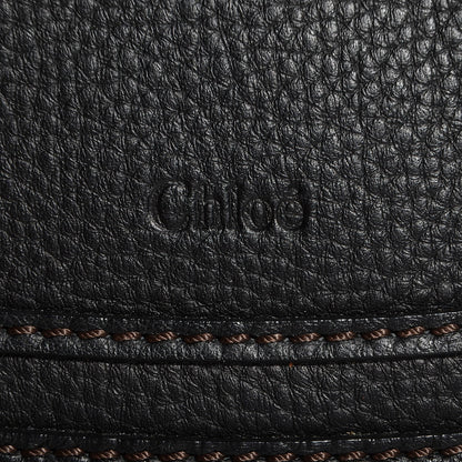 Chloe Calfskin Medium Marcie Top Handle Bag Black 10 of 10