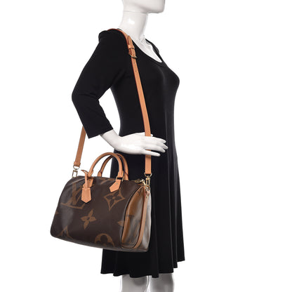 Louis Vuitton Reverse Monogram Giant Speedy Bandouliere 30 2 of 10