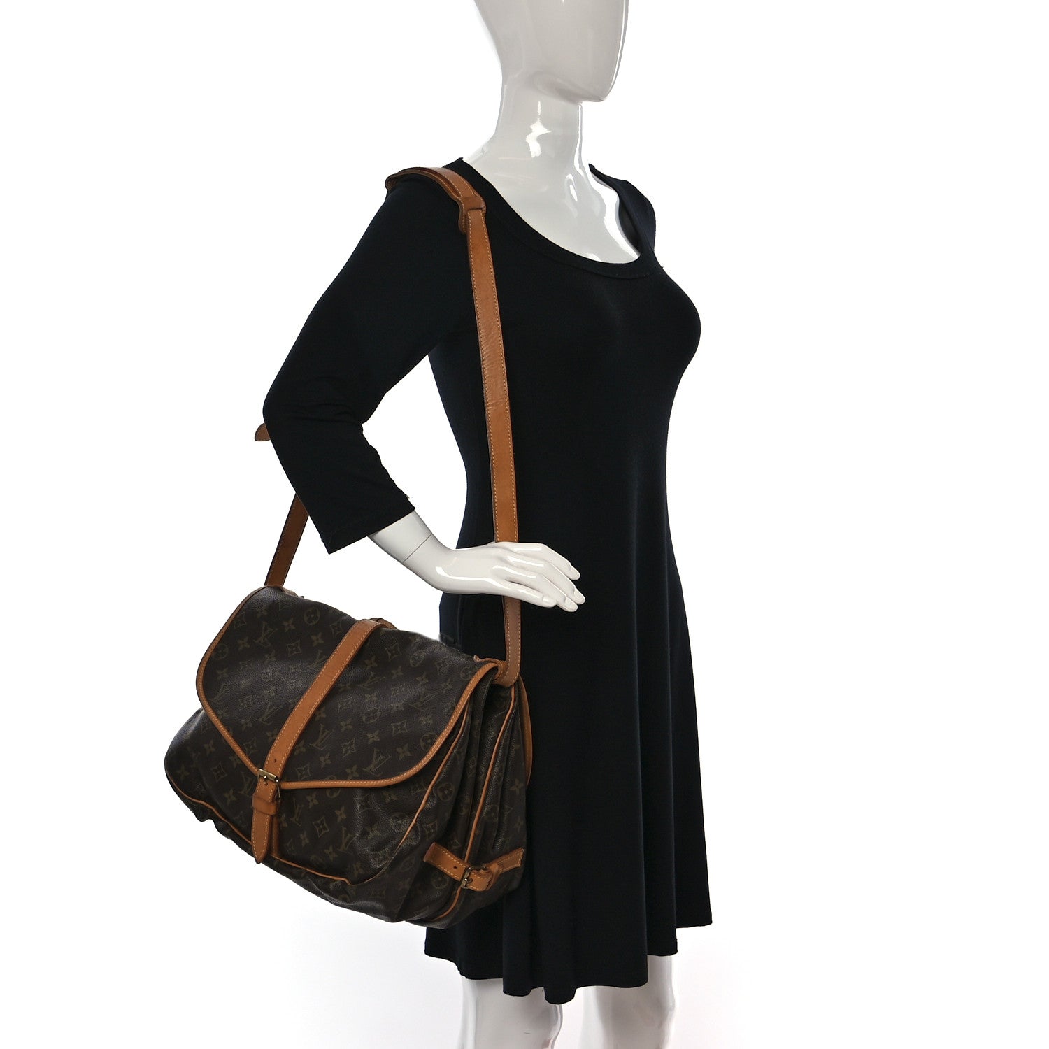 Louis Vuitton Monogram Saumur 35 2 of 21